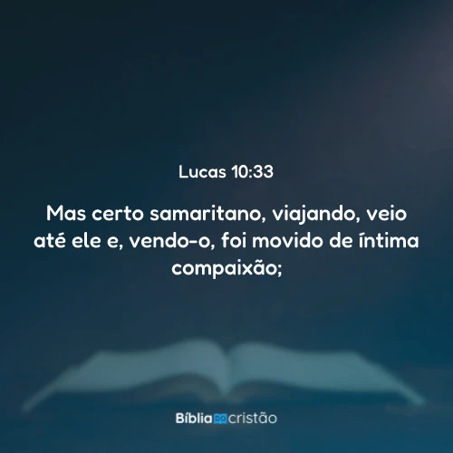 Lucas 10:33