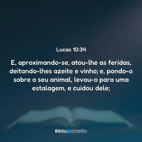Lucas 10:34