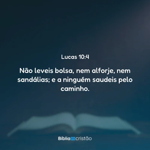 Lucas 10:4