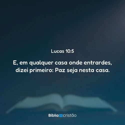 Lucas 10:5