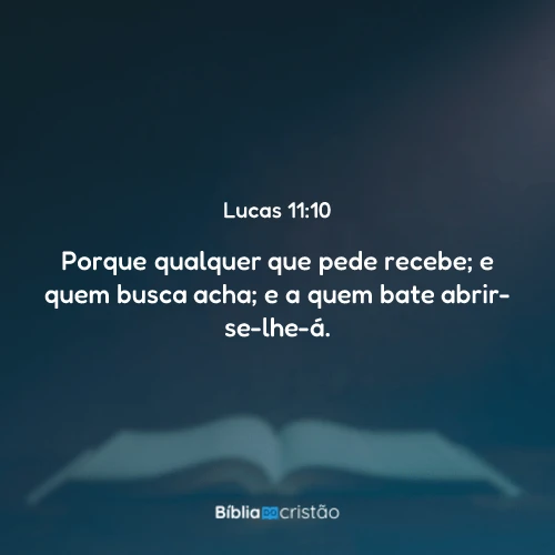 Lucas 11:10