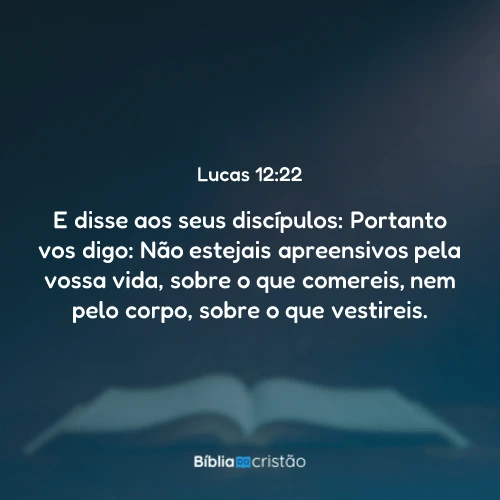 Lucas 12:22
