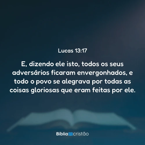 Lucas 13:17