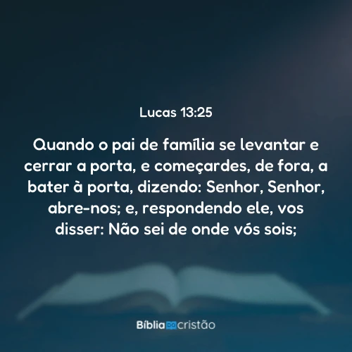 Lucas 13:25