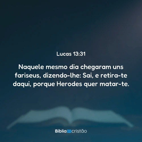 Lucas 13:31