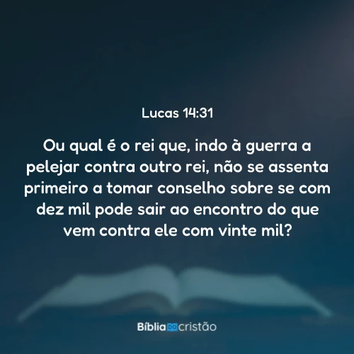 Lucas 14:31