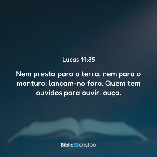 Lucas 14:35