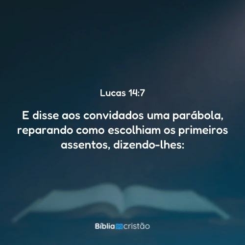Lucas 14:7
