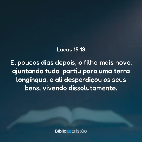 Lucas 15:13