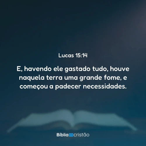 Lucas 15:14