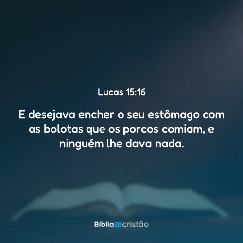 Lucas 15:16