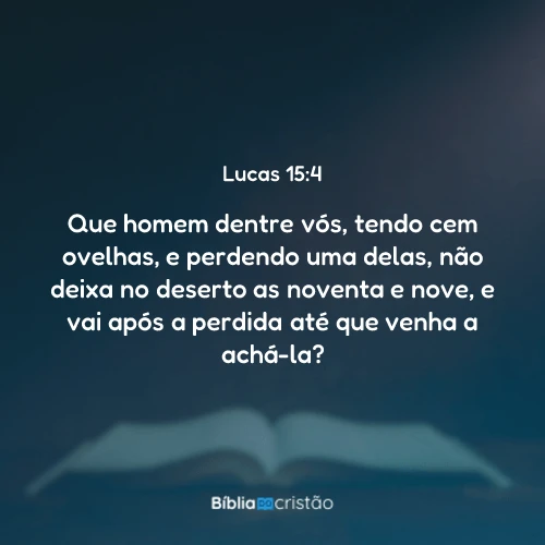 Lucas 15:4