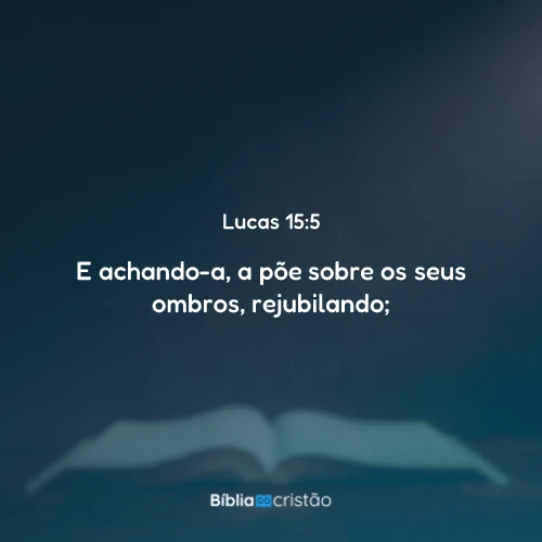 Lucas 15:5