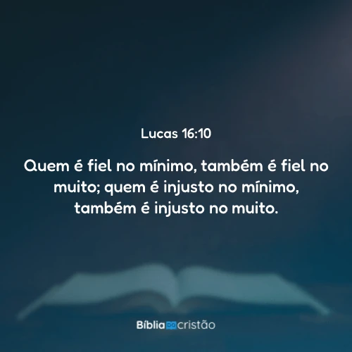 Lucas 16:10