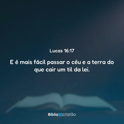 Lucas 16:17