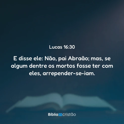 Lucas 16:30