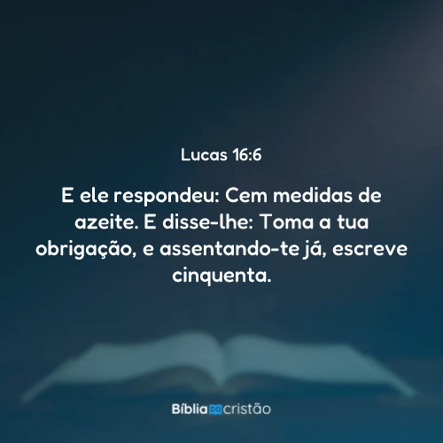 Lucas 16:6