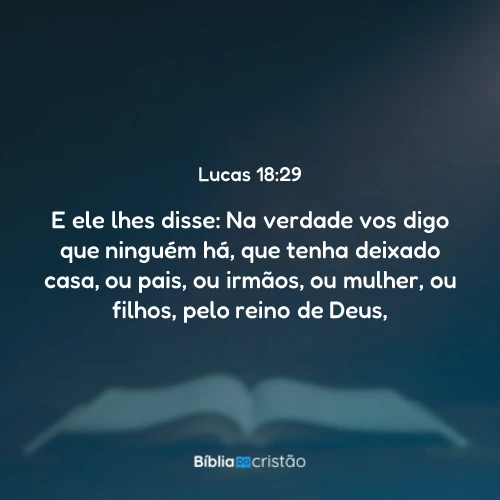 Lucas 18:29