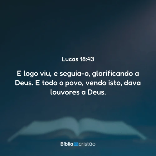 Lucas 18:43