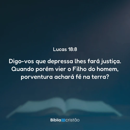 Lucas 18:8