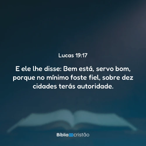 Lucas 19:17