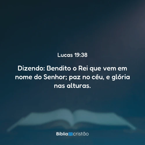 Lucas 19:38