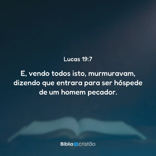 Lucas 19:7