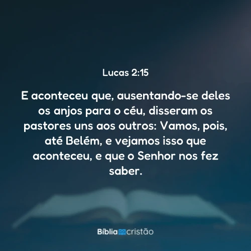 Lucas 2:15