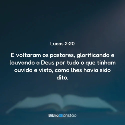 Lucas 2:20
