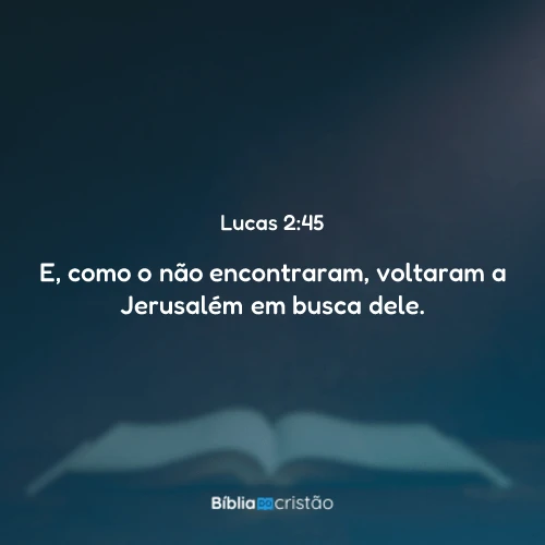 Lucas 2:45
