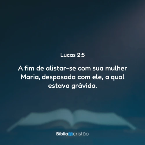Lucas 2:5