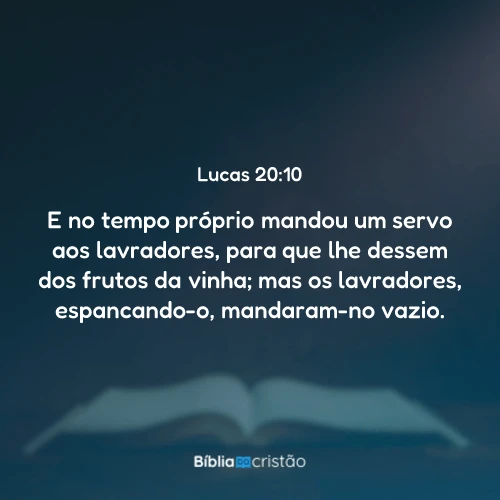 Lucas 20:10