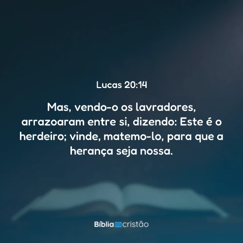 Lucas 20:14
