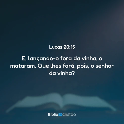 Lucas 20:15