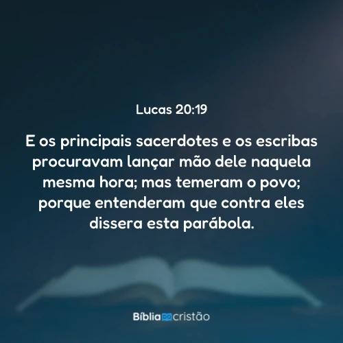 Lucas 20:19