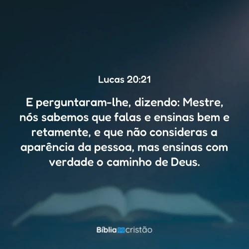 Lucas 20:21