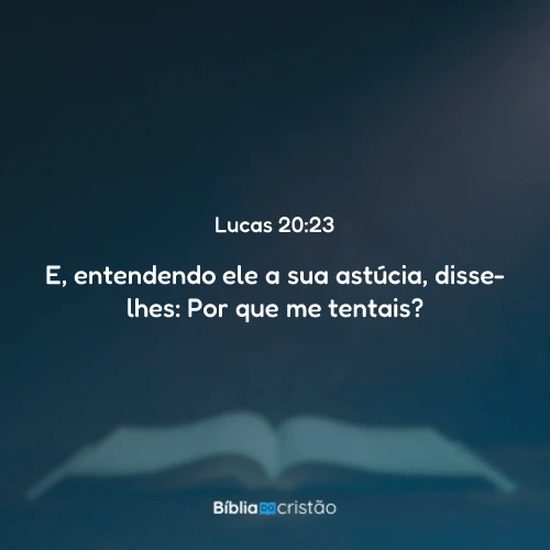 Lucas 20:23