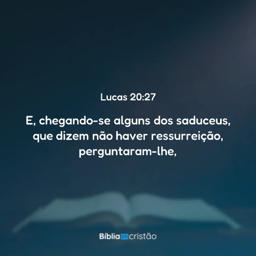 Lucas 20:27