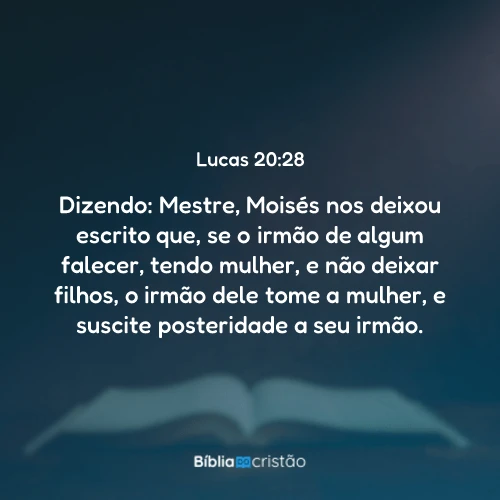 Lucas 20:28