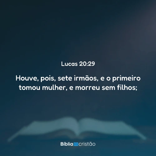 Lucas 20:29