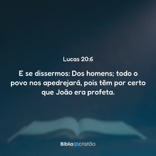 Lucas 20:6