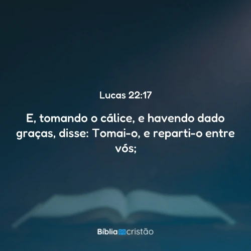 Lucas 22:17