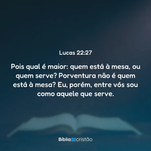 Lucas 22:27