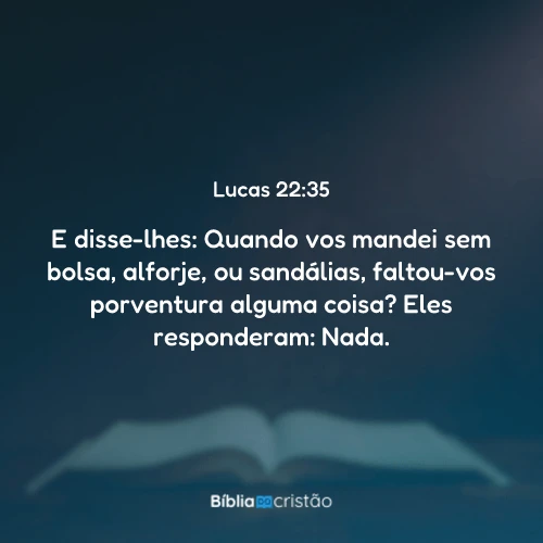 Lucas 22:35