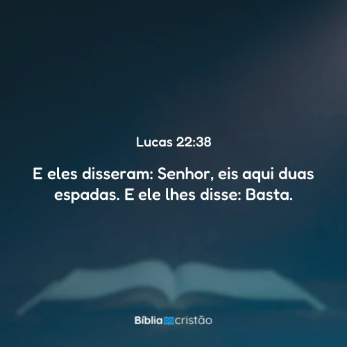 Lucas 22:38