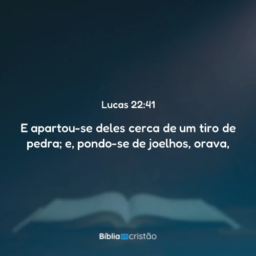 Lucas 22:41