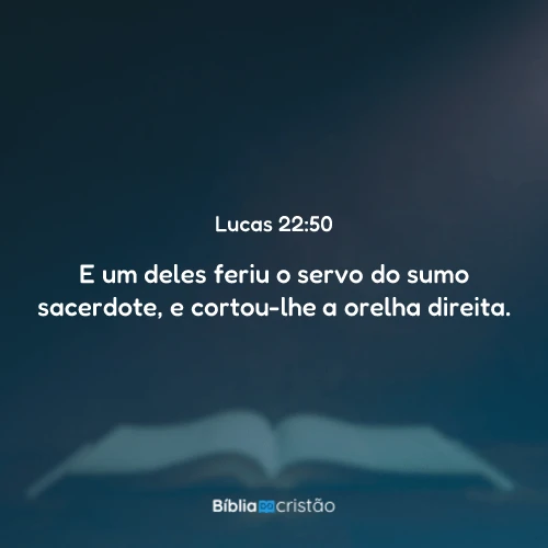 Lucas 22:50