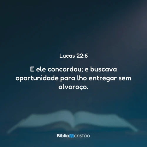 Lucas 22:6
