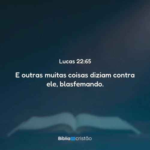 Lucas 22:65