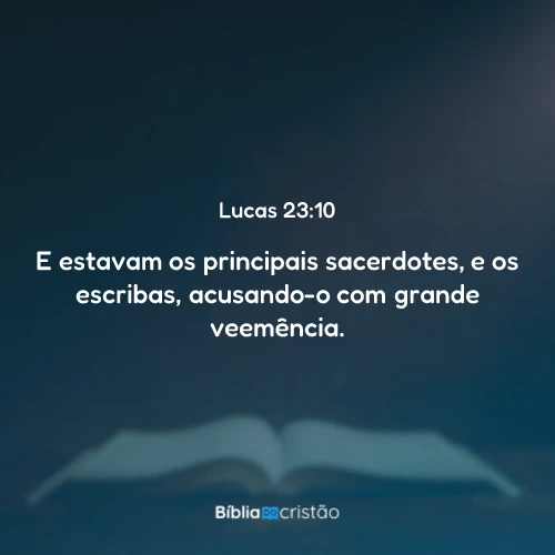 Lucas 23:10
